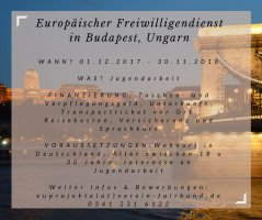 Europäischer Freiwilligendienst in Budapest